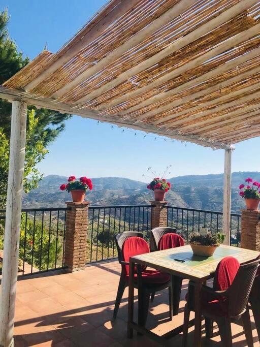 Villa En Frigiliana Con Piscina Y Jacuzzi ภายนอก รูปภาพ