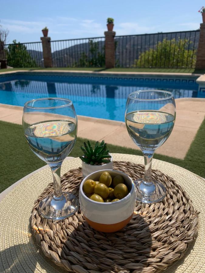 Villa En Frigiliana Con Piscina Y Jacuzzi ภายนอก รูปภาพ